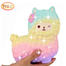 Load image into Gallery viewer, jumbo sheep alpaca squishy cute galaxy slow rising animal squishy squish wholesale exquisite kids gift - Ravji Store
