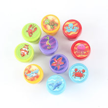 Load image into Gallery viewer, 10pcs/Set Children Toy Stamps Cartoon Animals Fruits Kids Seal For Scrapbooking Stamper DIY Cartoon Stamper Toys - Ravji Store
