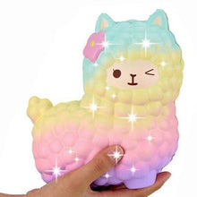 Load image into Gallery viewer, jumbo sheep alpaca squishy cute galaxy slow rising animal squishy squish wholesale exquisite kids gift - Ravji Store

